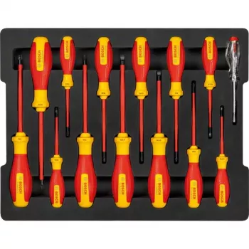 Bosch Professional VDE screwdriver set, mixed, 14 pieces (1600A02NF9)
