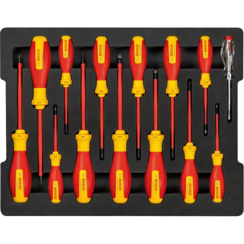 Bosch Professional VDE screwdriver set, mixed, 14 pieces (1600A02NF9)