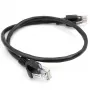 Cable Cat5E UTP, 0.5m, Black