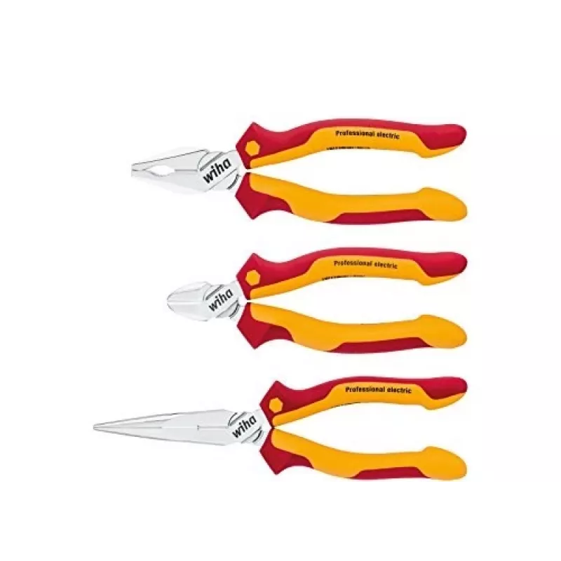 Pliers set Wiha 26852 Steel Plastic Handle 20.8m