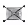 Bath step (shower stool) ActionMed SW200AM — black, non-slip surface and feet, max user weight 120 kg
