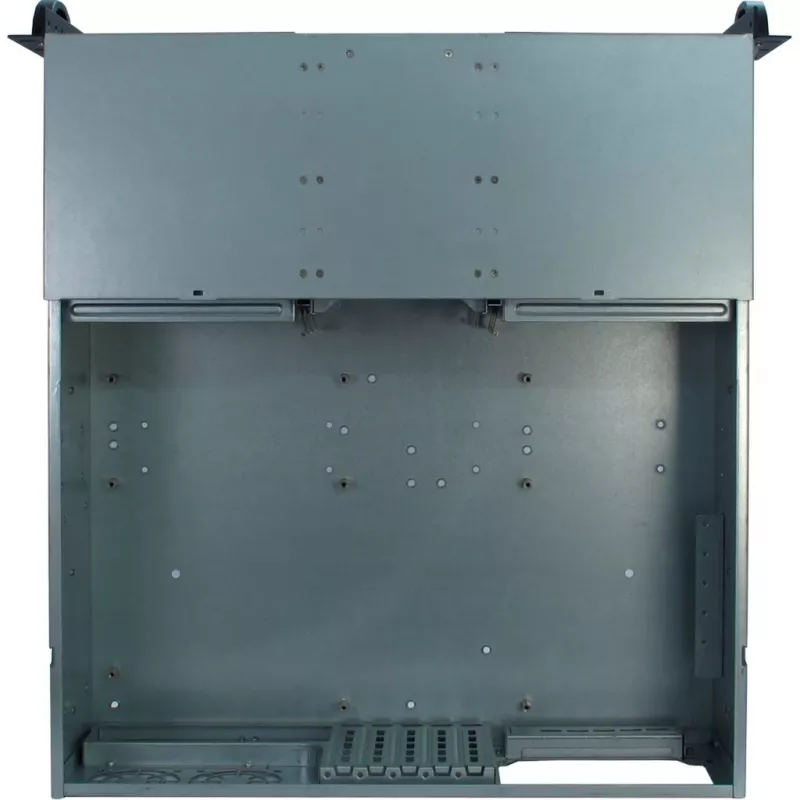 Inter-Tech 3U-30248 Rack Black, Stainless steel