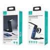 Wireless charger with lamp 3-in-1 15W by usams model CD181WXC01 black