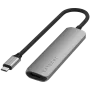 Satechi ST-P4SM interface hub USB Type-C 10000 Mbit/s Grey