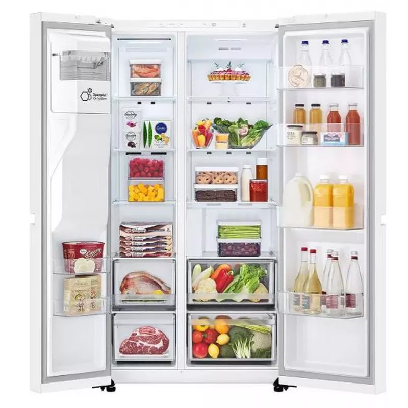 LG GSLC40SWPE side-by-side refrigerator Freestanding 638 L White
