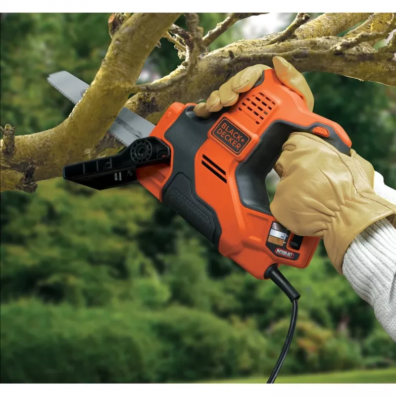 Black & Decker RS890K-QS reciprocating saw 2700 spm 500 W Black, Orange