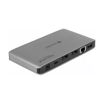 Docking Station DeLOCK Thunderbolt 3 8K Dual DisplayPort USB LAN SD Audio PD 3.0