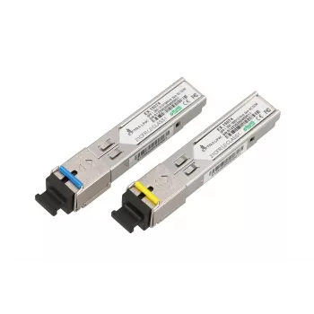 Extralink SFP 1.25G WDM module pair 1310/1550nm single‑mode 3km SC DOM for HP/Aruba