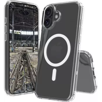 Clear MagSafe BackCase jt berlin for Apple iPhone 17 — transparent protective phone case