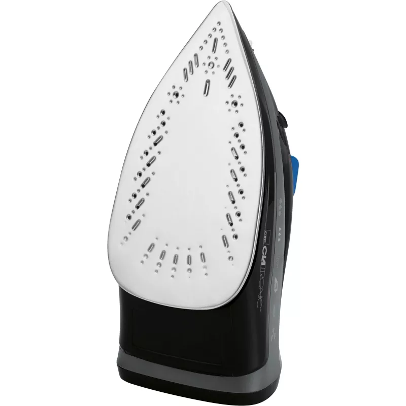 Iron CLATRONIC DB 3703 — Dry & Steam iron, Stainless Steel soleplate, 1800 W, Black/Grey