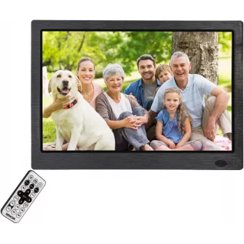 Digital photo frame SENCOR SDF 1371 BK — 13.3-inch black frame