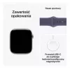 Watch Series 11 GPS 46mm Silver Aluminium Case with Purple Fog Sport Band - M/L