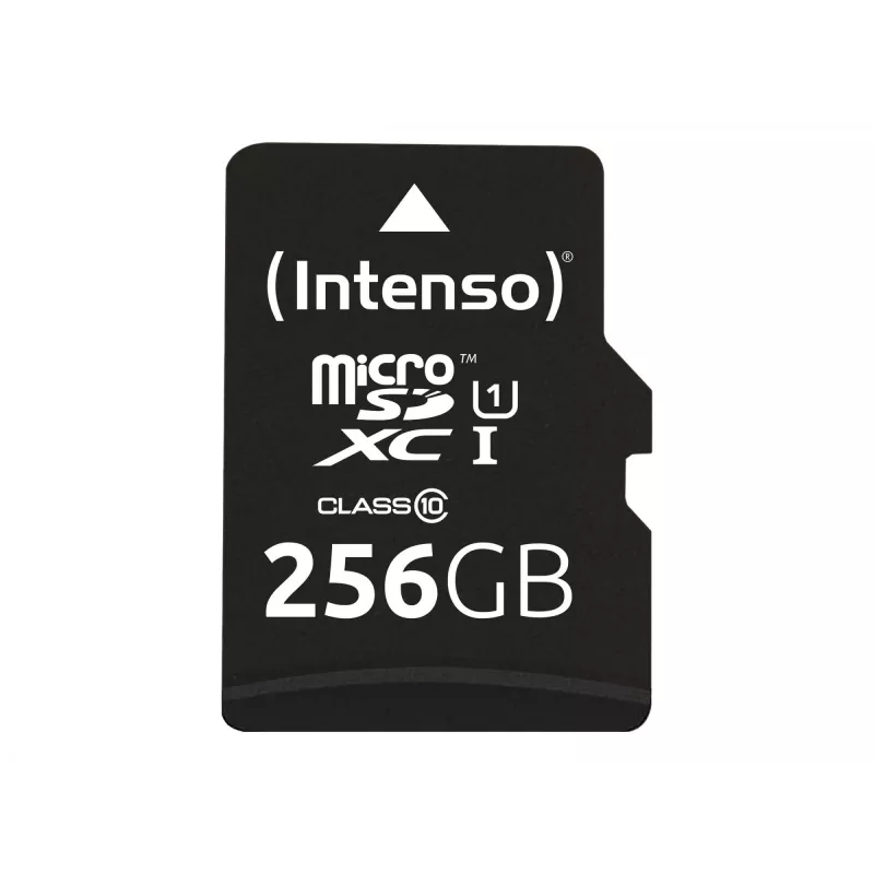 Flash Memory Intenso 256GB UHS-I MicroSD Card