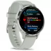 Garmin Venu 3S 3.05 cm (1.2) AMOLED 41 mm Digital 390 x 390 pixels Touchscreen Grey, Silver Wi-Fi GPS (satellite)