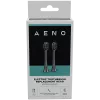 AENO Replacement toothbrush heads, Black, Dupont bristles, 2pcs in set (for ADB0004/ADB0006 and ADB0003/ADB0005)