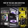 Fan Corsair iCUE LINK RX120 RGB 12 cm 400-2100 RPM Magnetic Bearing