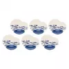 Dinner service Rose&Tulipani R18390TA18 for 6 people, porcelain tableware set
