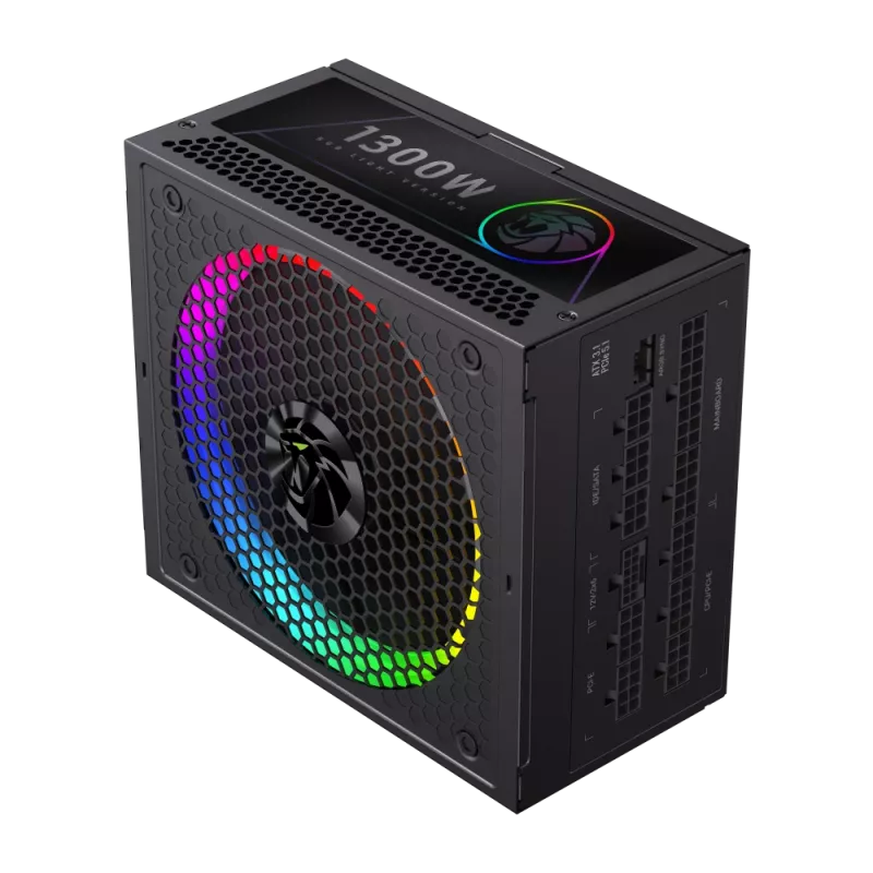 Gamemax Power Supply, 80 PLUS, Platinum | RGB PRO 1300P | 1300 W
