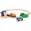 Brio World Freight Train Starter Set with Crane