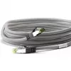 Goobay CAT 8.1 Patch Cable, S/FTP (PiMF), Grey, 0.5 m - LSZH Halogen-Free, Copper AWG 24 (55135)