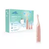 Children's sonic toothbrush ETA Sonetic Kids — pink, rechargeable battery, adjustable speed, timer, 2 brush heads