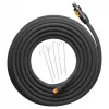 Garden hose Fiskars 1025935 — rubber, 15 m, above-ground, UV-resistant, black, 39 mm Ø