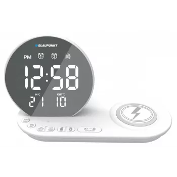 Digital alarm clock Blaupunkt CR85WH CHARGE
