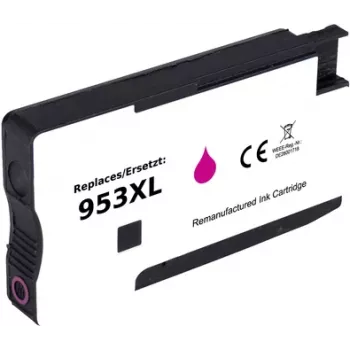 Renkforce Ink replaces HP 953 XL (F6U17AE) compatible Magenta RF-5655882 (RF-5655882)