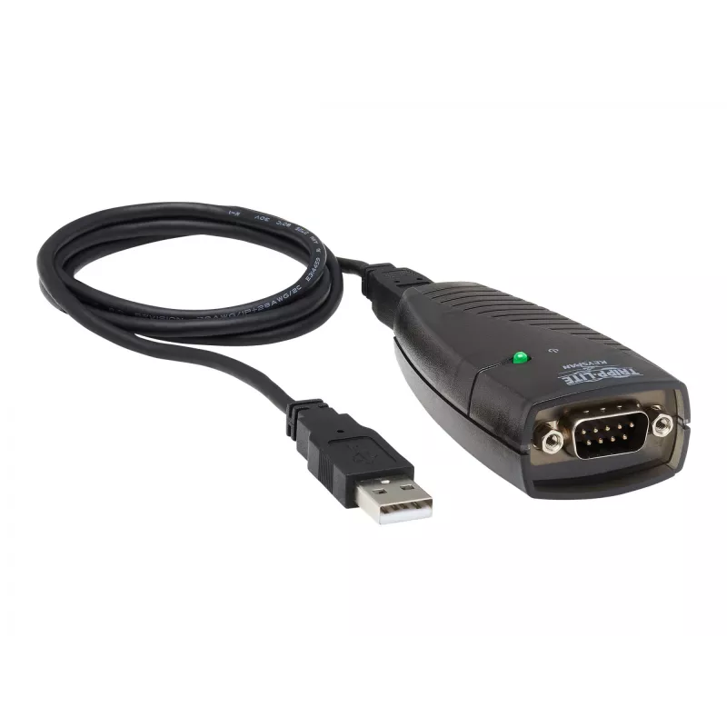 Tripp Lite USA-19HS Keyspan USB-to-Serial-Adapter - USB-A-Plug auf DB9 RS232-Plug - 0,91 m - TAA (USA-19HS)