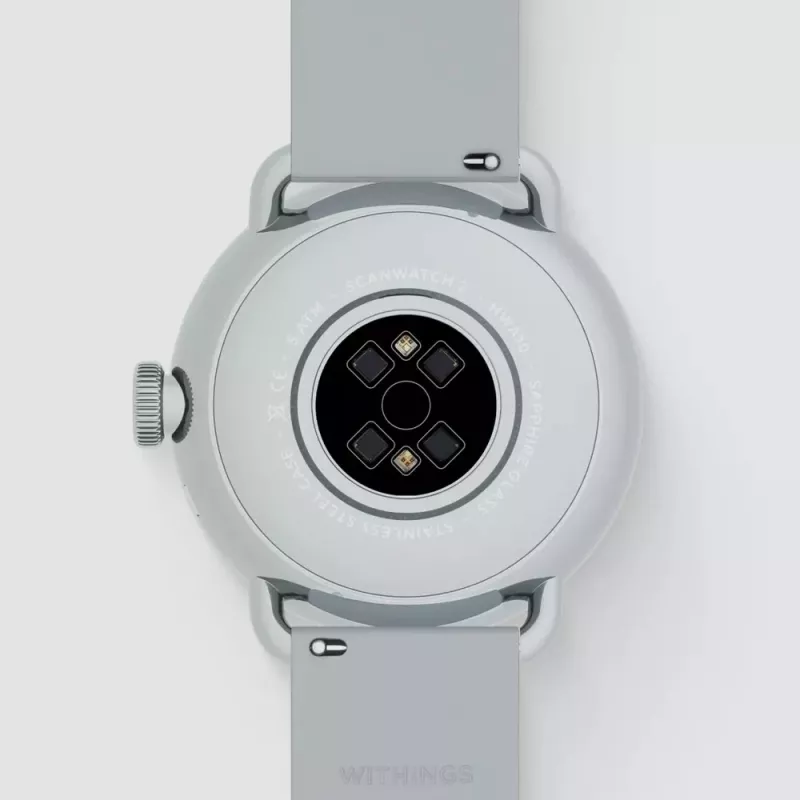 Withings ScanWatch 2 1.6 cm (0.63) OLED 38 mm Hybrid Stainless steel