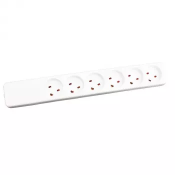 Power Extension Garbot Z66000108-PA01 6 AC Outlets Indoor White