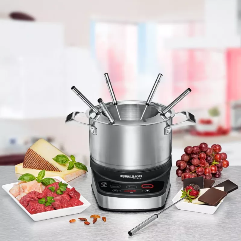 Electric Fondue Rommelsbacher F 1200 1.5L 6 Persons