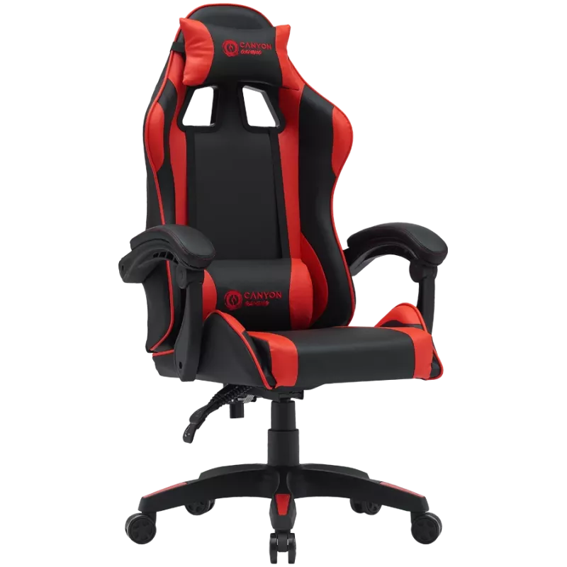 Gaming chair CANYON Core SGCH2 — ergonomic design, adjustable height, black/red