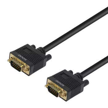 VGA cable SAVIO Cl-202 1.8 m — VGA (D-Sub) to VGA (D-Sub), black