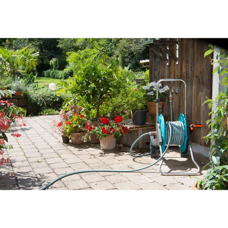Garden Hose Gardena 18011-20 1.5m Above Ground PVC Blue Grey Orange