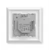 Smart glass push-button HomeMatic Homematic IP Glass push-button, 230 V, 868 MHz, white, 54.5×54.5×29 mm