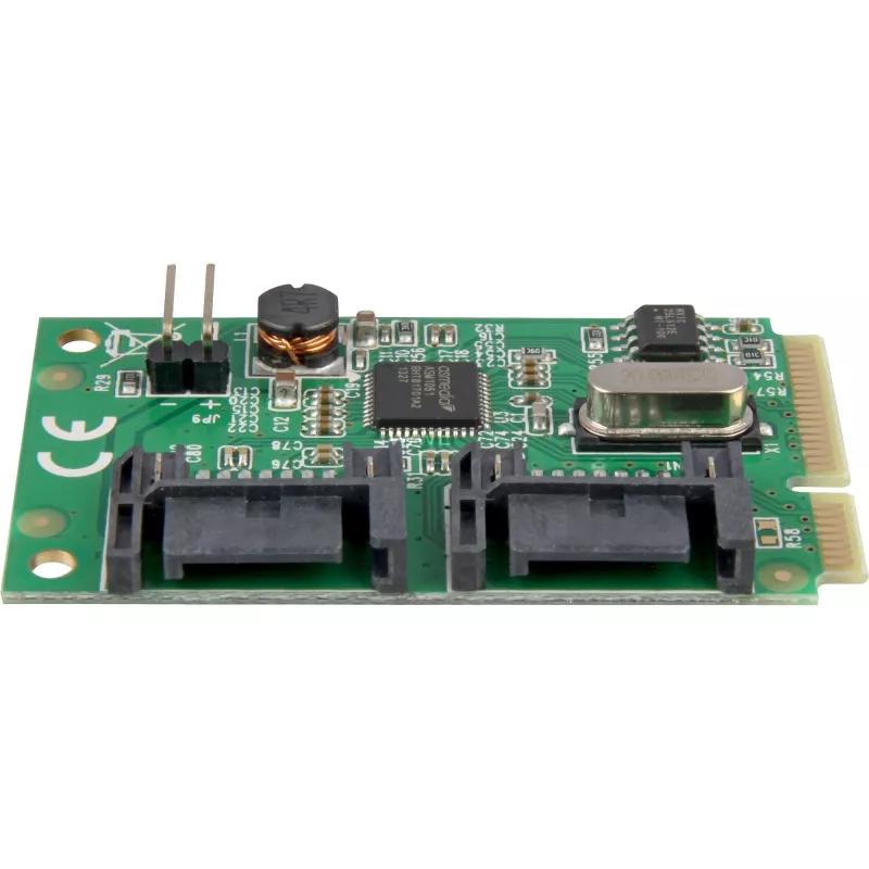 Delock Mini PCIe I/O PCIe full size 2 x SATA 6 Gb/s (95233)