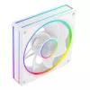 Case fan MODECOM VOLCANO LOOP 120 ARGB Reverse Fan White 120 mm, PWM, 400–1400 RPM