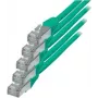 Networking Cable ShiverPeaks 75711-HG-SET5 Green Cat6 S/FTP RJ45-RJ45 1m