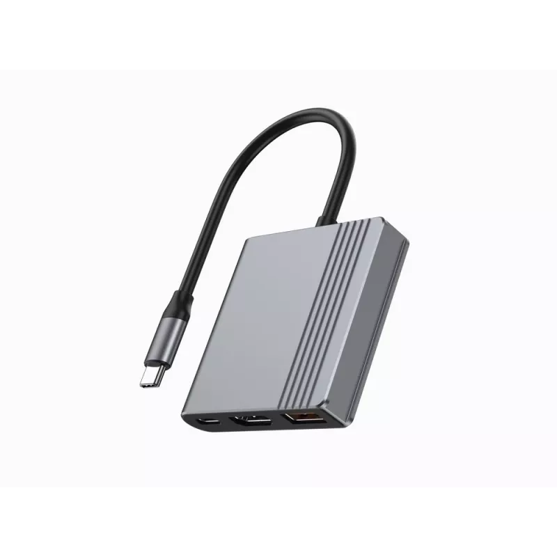 I/O ADAPTER USB-C TO HDMI/USB3/3IN1 A-CM-COMBO3-05 GEMBIRD