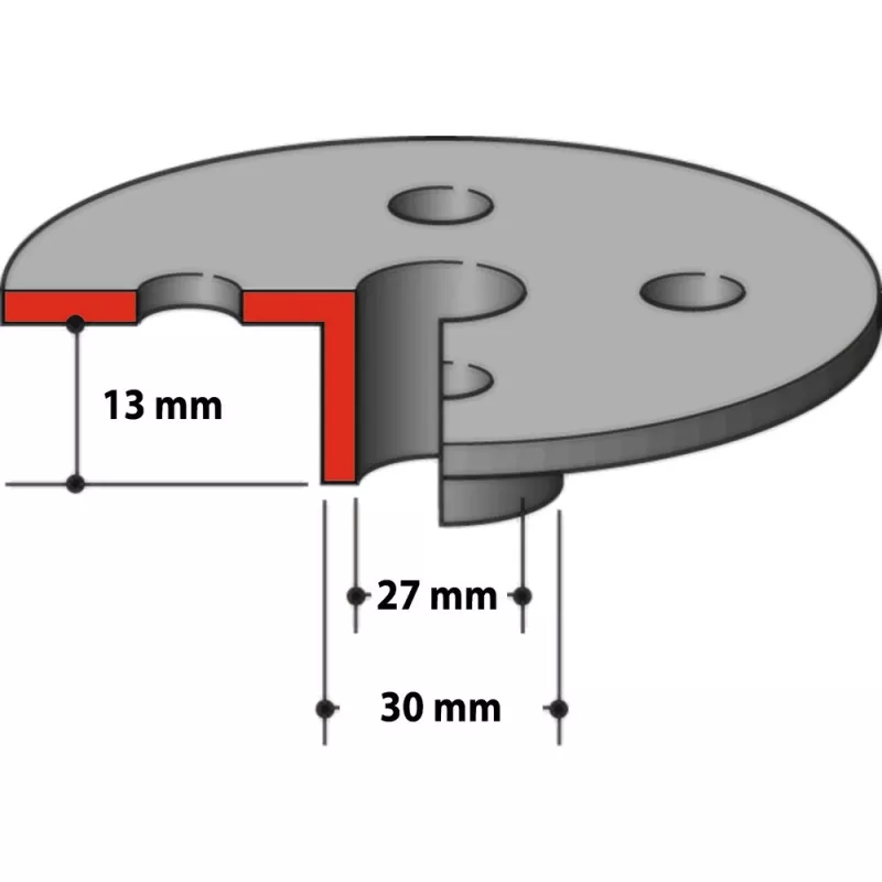 Makita - Copying Sleeve - 30 mm (164471-6)