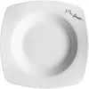 Tableware set LAMART LT9002 — 6 pcs porcelain plates: 2×25cm, 2×20cm, 2×17cm, white