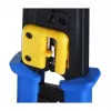 Crimping tool Alantec NI040 for RJ-45 connectors, steel construction, plastic handles, black/blue