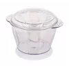 Electric food chopper CLATRONIC MZ 3579 — 250 W, 1 L, stainless steel blades, ice-crushing, white