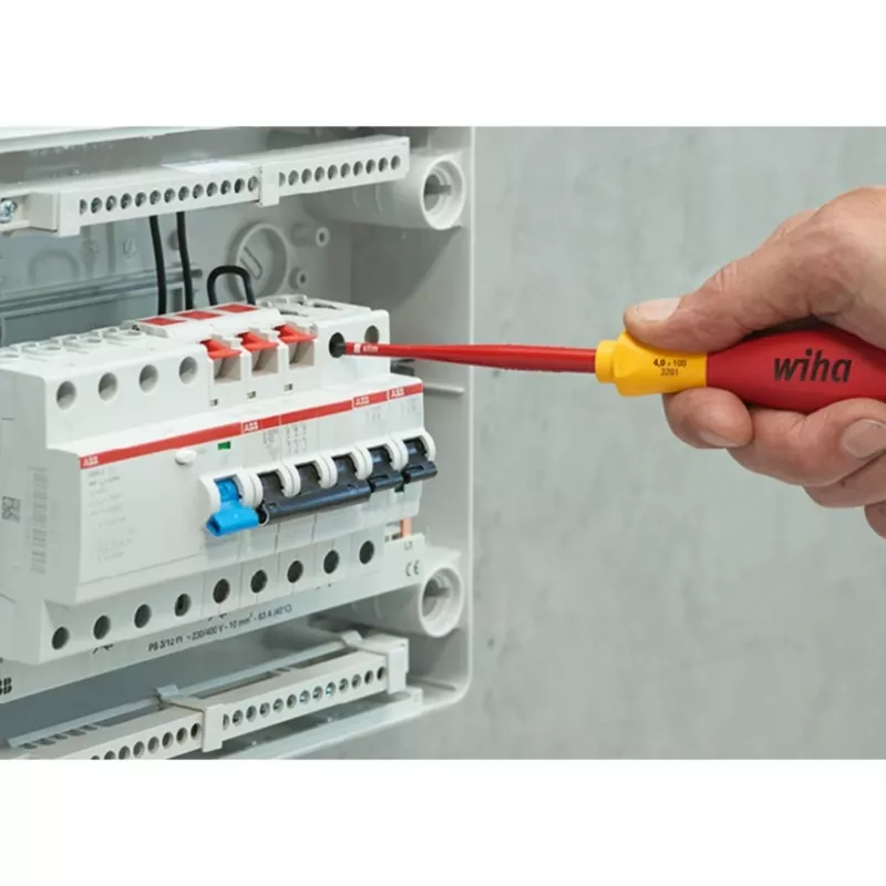 Wiha Schraubendreher-Set SoftFinish electric slimFix, 6-teilig