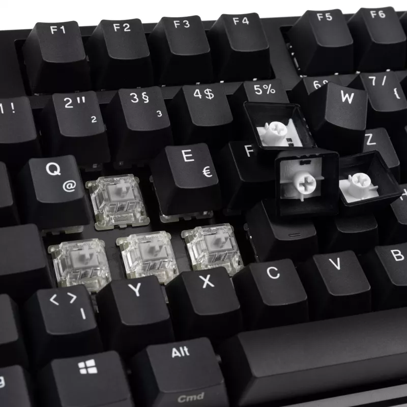 Ducky Origin Phantom Black keyboard Universal USB QWERTZ German