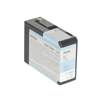 Epson Singlepack Light Cyan T580500, Light Cyan, Pigment-based ink, 80 ml, 1 pc(s), Single pack