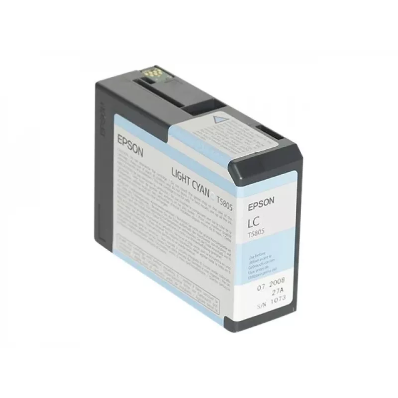 Epson Singlepack Light Cyan T580500, Light Cyan, Pigment-based ink, 80 ml, 1 pc(s), Single pack