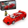 LEGO Speed Champions Ferrari F40 Supercar Buildable Vehicle Toy Model Car for 9 Plus Year Old Boys and Girls with Driver Minifigure Kids' Bedroom D