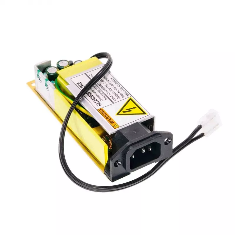 Power adapter MikroTik 24V2APOW, 24 V, 60 W, indoor, black/yellow